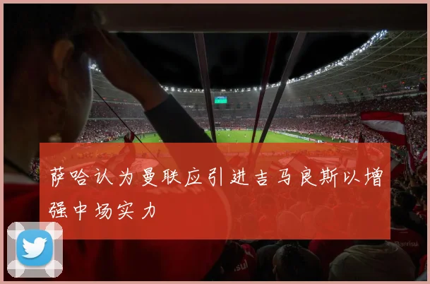 萨哈认为曼联应引进吉马良斯以增强中场实力